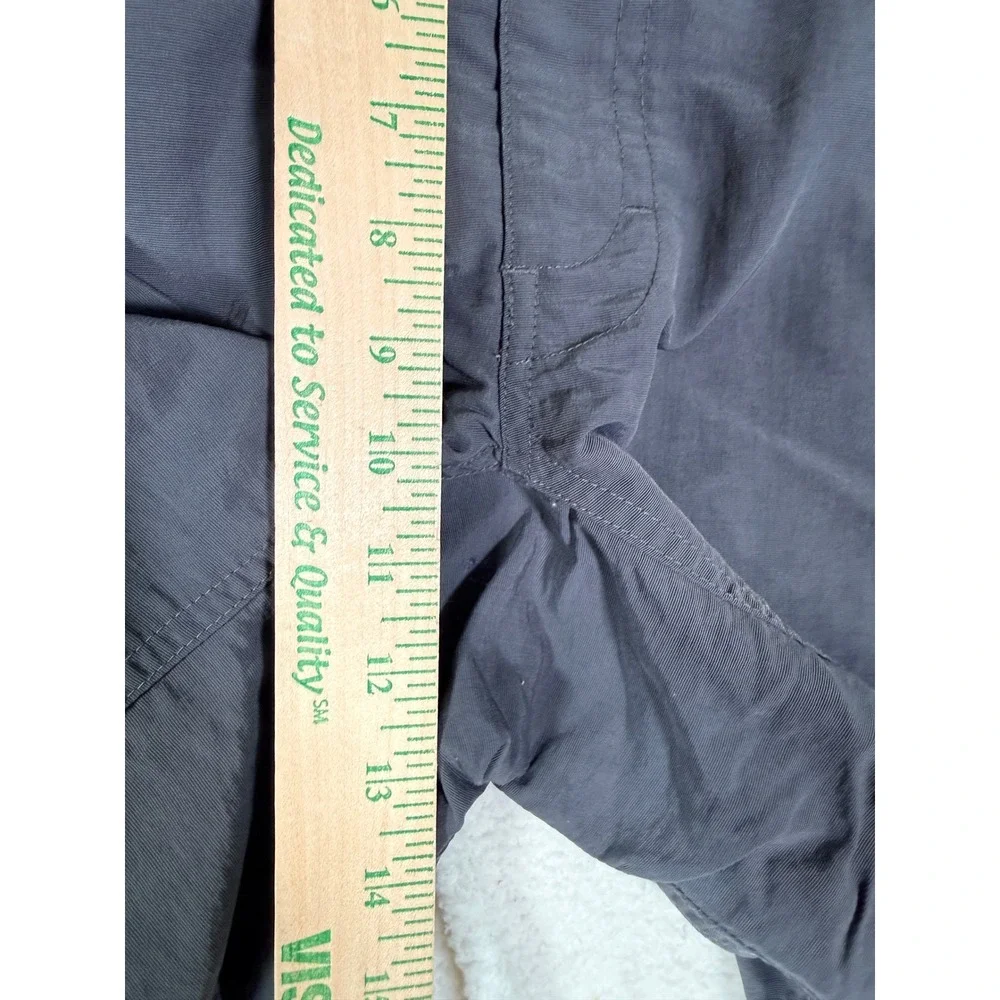 The North Face Belted Cargo Hiking Shorts Mens Gray Nylon XL Asphalt AU2D Trail